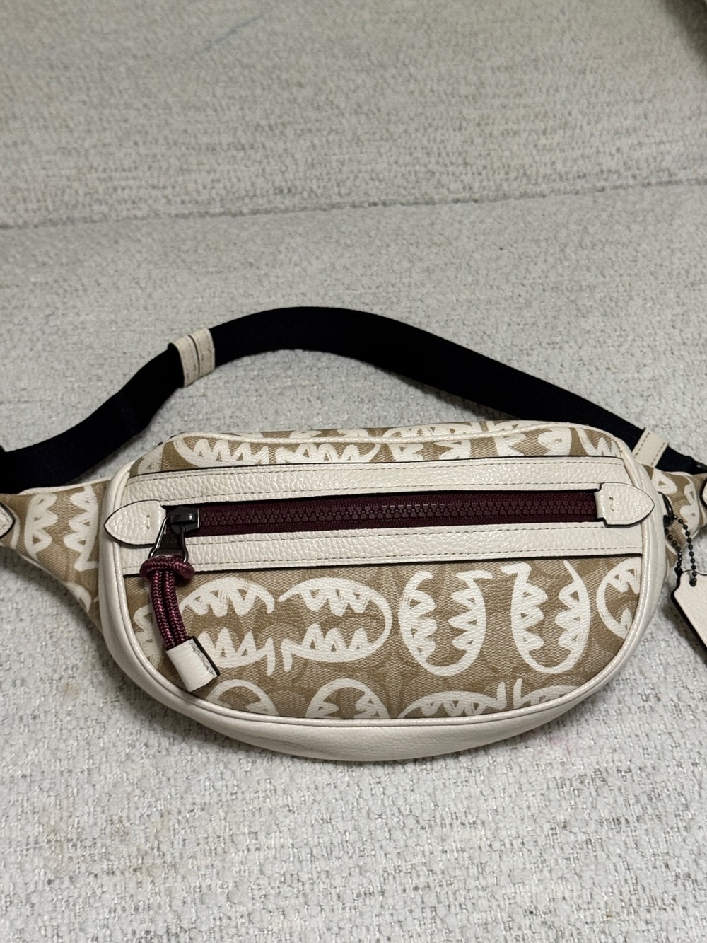 COACH × GUANG YU collaboration limited Edition Vale Belt Bag Rexy 1507 Leather
